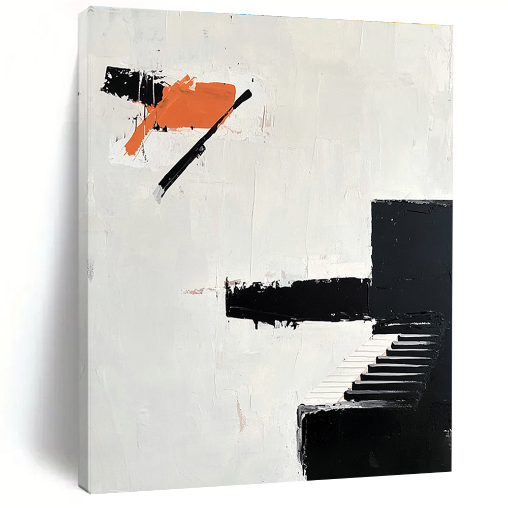 Abstract Piano Art for Music Room & Modern Art Bar STSC1089