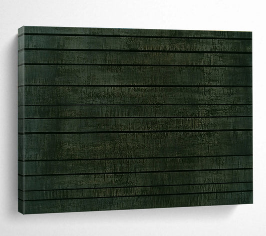 Dark Green Striped Texture Art for Rustic Restaurant & Industrial - Style Home SC458