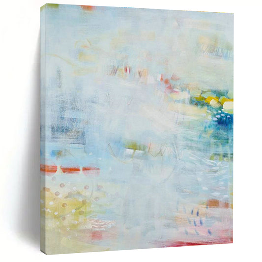 Light - Color Abstract Art for Coastal Home Living Rooms DLZ0170