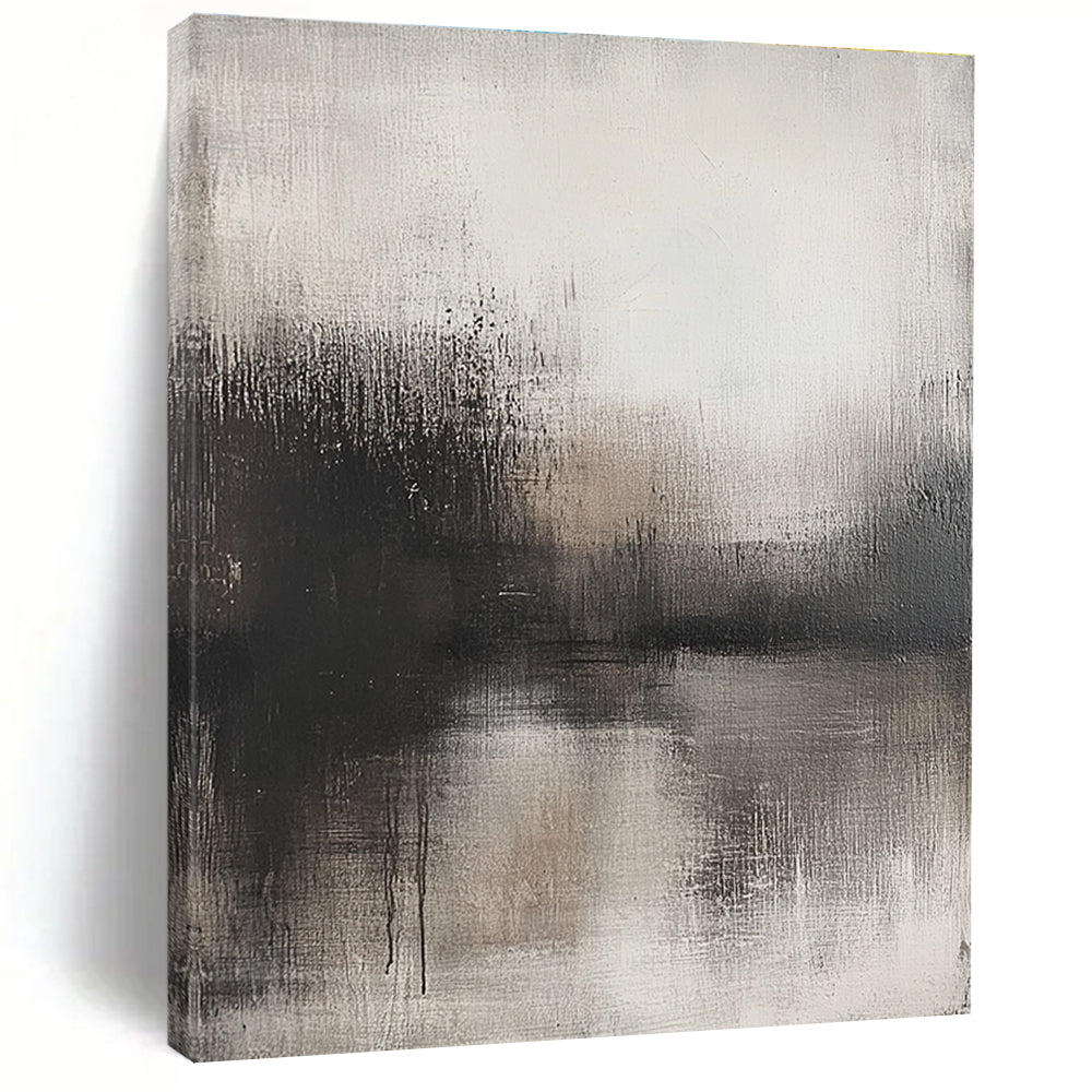 Dark Misty Lake Art for Cinema Room & Man Cave STSC085