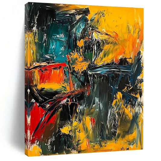 Expressive Abstract Composition for Modern Art Gallery & Urban Loft STSC553