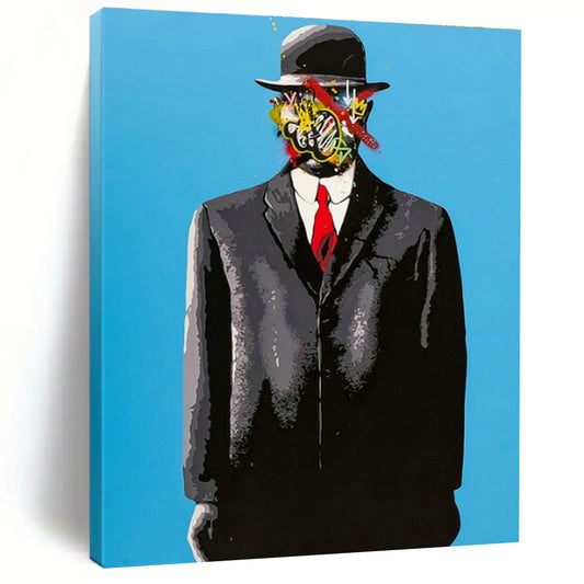 Graffiti - Masked Figure Art for Urban Loft & Street Art Gallery DLZ2096