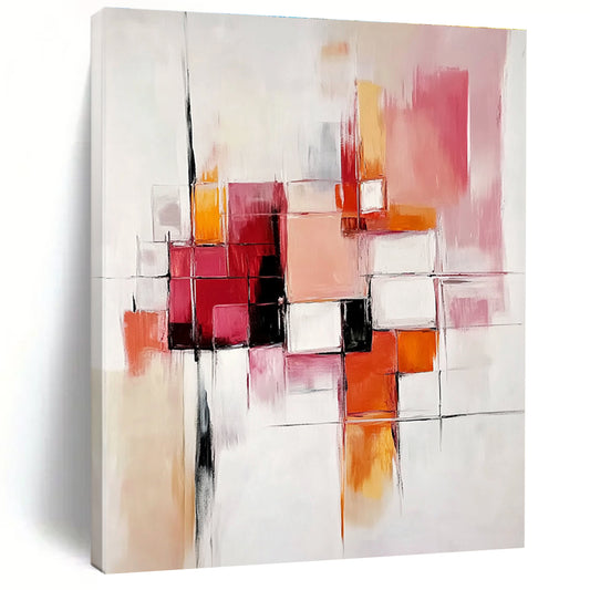 Geometric Abstract Composition for Contemporary Gallery & Minimalist - Inspired Office STSC582