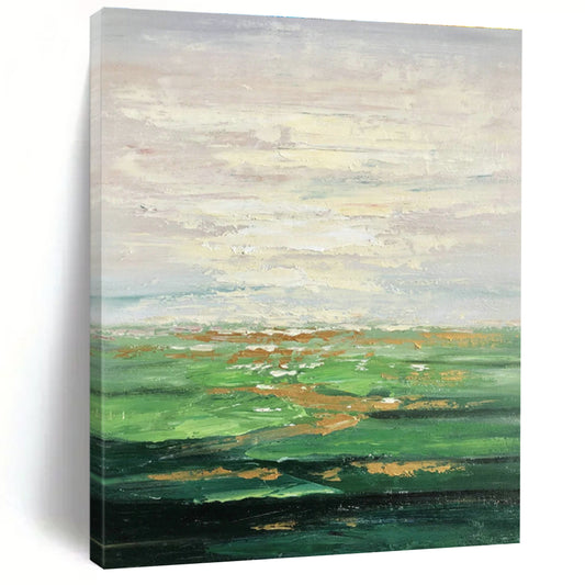 Pastel Landscape Oil Painting for Country Cottage & Wellness Retreat DLZ1348