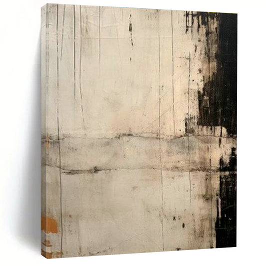 Gray - White Abstract Art for Living Room & Office DLZ0374