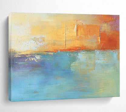 Color - Blended Horizons Art for Beach House & Relaxing Spa SC124