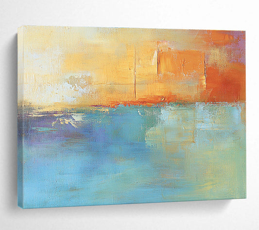 Color - Blended Horizons Art for Beach House & Relaxing Spa SC124