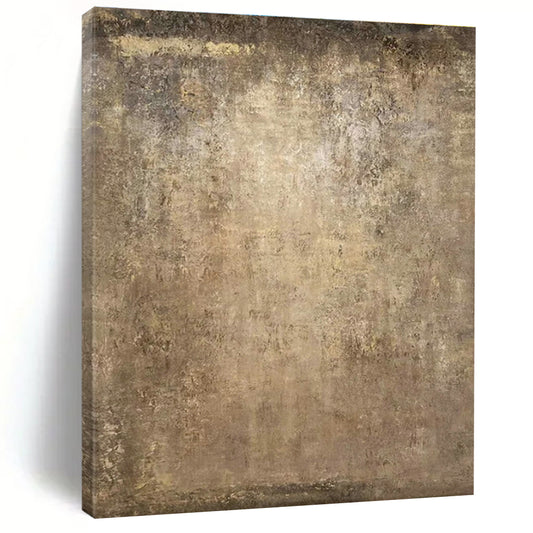 Beige Textured Art for Vintage Boutique Hotel & Rustic - Chic Living Room DLZ1492