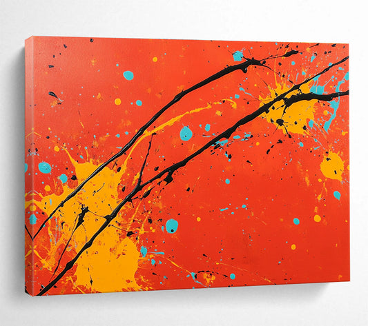 Figurative Abstract Art: Enhance Wellness Center & Contemporary Gallery Vibes SC531