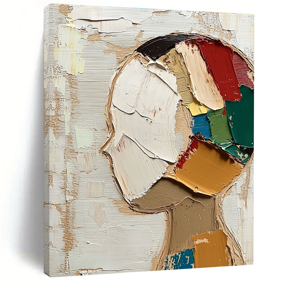 Abstract Head Composition for Modern Art Gallery & Creative Workplace STSC197