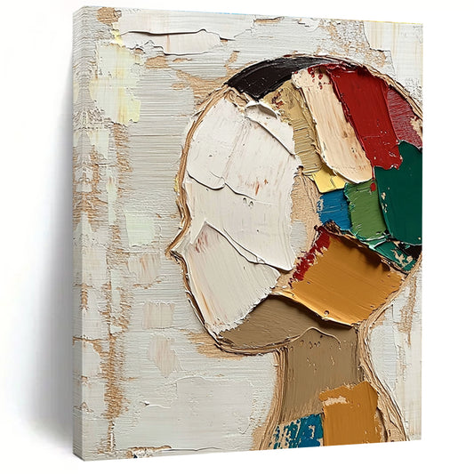 Abstract Head Composition for Modern Art Gallery & Creative Workplace STSC197