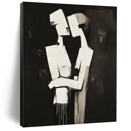 Emotional Minimalist Art for Couple’s Retreat & Art Gallery STSC024