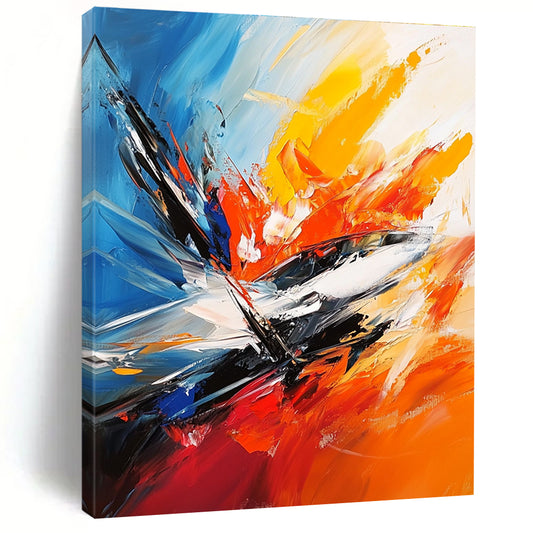 Dynamic Colorful Abstract Art for Studio & Lounge STSC703