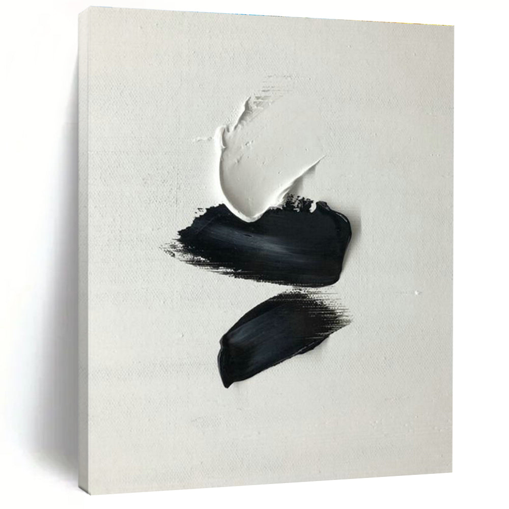 Black - White Abstract Form Art for Artistic Boutique & Creative Agency DLZ2366