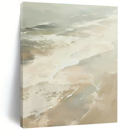Abstract Sea Wave Painting for Beachfront Hotel & Nautical - Themed Restaurant DLZ0658