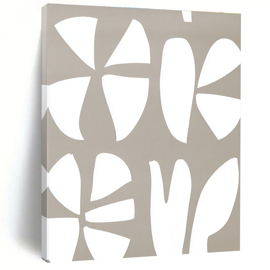 Geometric Flower Shapes for Minimalist Living Room & Modern Office Reception STSC1240