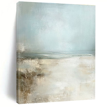 Soft Beach Haze Art for Beachfront Bungalow & Yoga Studio STSC095