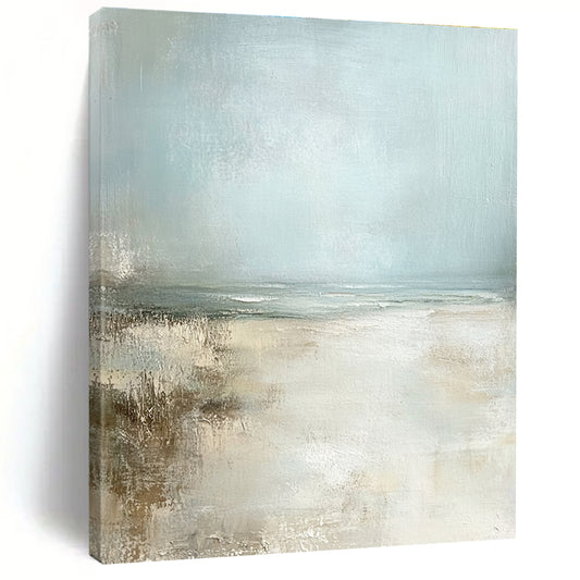 Soft Beach Haze Art for Beachfront Bungalow & Yoga Studio STSC095