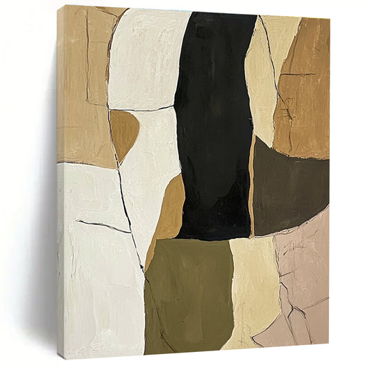 Geometric Neutral Shapes for Scandinavian - Style Home & Art Gallery STSC781