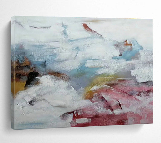 Colorful Abstract Art for Eclectic Living Room Corners DLZ2547