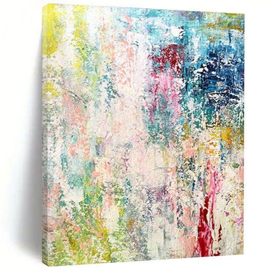 Colorful Pointillism Abstract Art for Art Gallery Exhibition Spaces DLZ0042