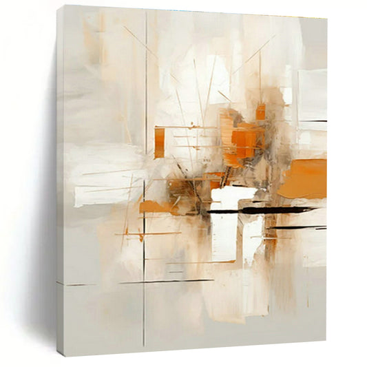 Minimalist Abstract Art for Scandinavian - Style Home & Contemporary Art Gallery DLZ1705