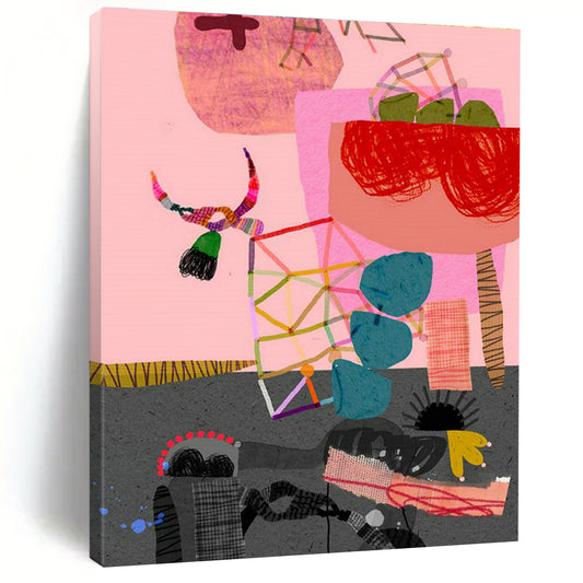 Creative Collage Art for Trendy Café Community Boards DLZ0166
