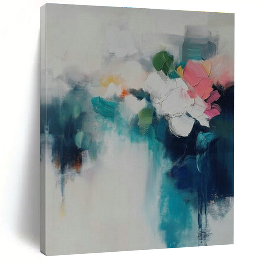 Abstract Floral Art for Feminine Bedroom & Art - Themed Spa DLZ2091