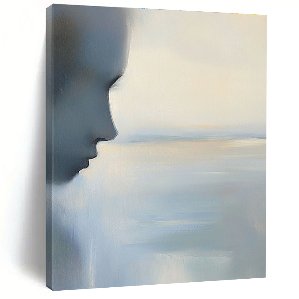 Profile by the Sea for Minimalist Bedroom & Art - Loving Library STSC883