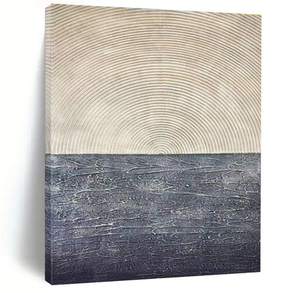 Semi - Circle Texture Art for Living Room & Hallway DLZ0488