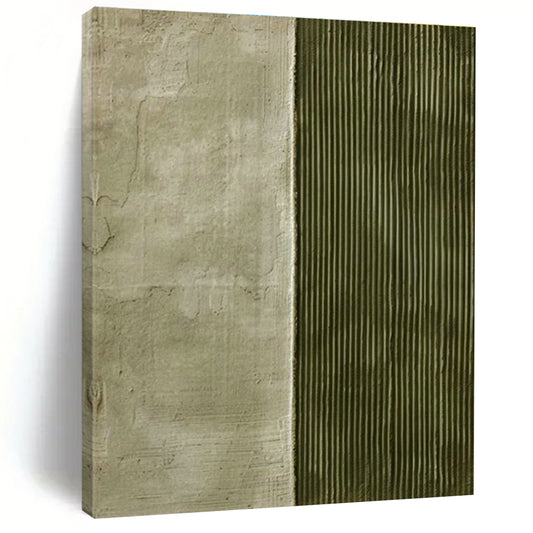 Green - Gray Divided Art for Bedroom & Hallway DLZ0331