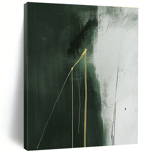 Dark Green with Gold Streaks for Sophisticated Dining Room & Art Gallery Lounge STSC1241