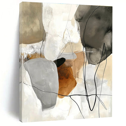 Abstract with Black Lines for Creative Agency & Modern Art Studio STSC798