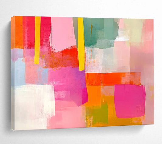 Bright Color - Block Abstract Art for Kids’ Playroom & Creative Art Studio SC256