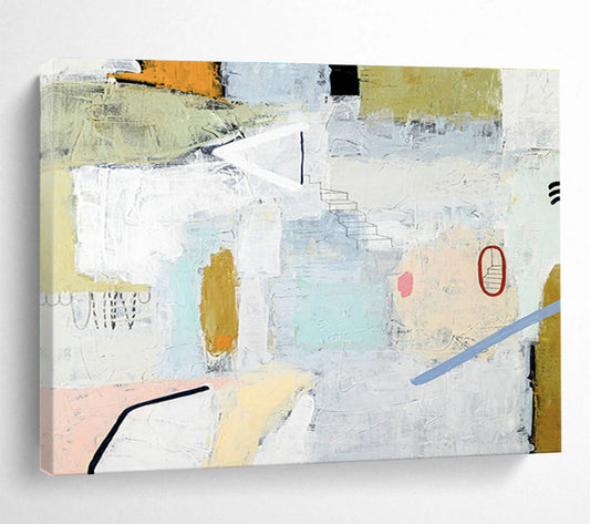 Light - Color Collage Abstract for Art Gallery Lounge DLZ2938