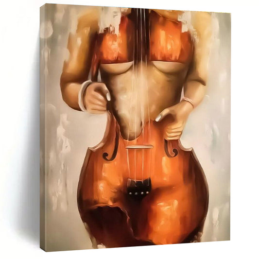 Cello Figure Art for Concert Hall & Music Lover’s Bedroom DLZ2348