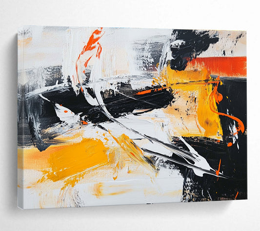 Dynamic Color Splash Art for Creative Studio & Trendy Café SC142