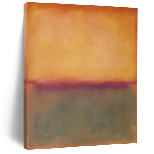 Orange - Purple Gradient Abstract Art for Creative Studio & Trendy Bar DLZ1246