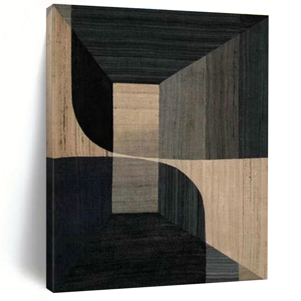Geometric Space Abstract Art for Architectural Studio Displays DLZ0244