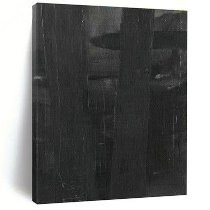 Dark Grey Abstract Texture Art for Office & Hallway DLZ0411