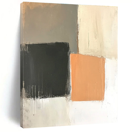 Geometric Color Block Abstract for Mid - Century Modern Home & Creative Studio STSC654