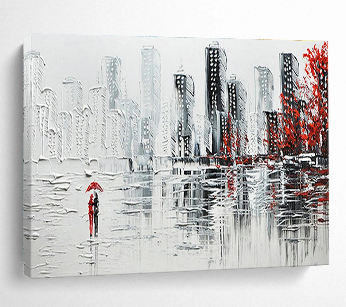 Cityscape Lover’s Art for Modern Loft Apartment Living Rooms DLZ3270