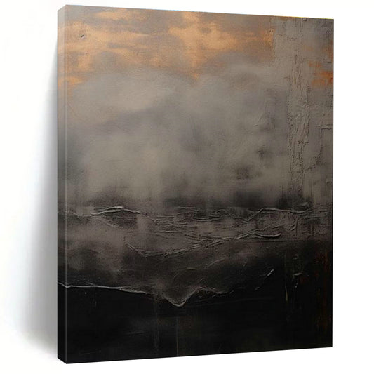 Misty Landscape Art for Luxury Spa & Meditation Room DLZ2362