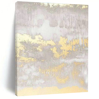 Gold - Gray Abstract for Sophisticated Hotel Lobby & Luxury Rooftop Bar DLZ0958