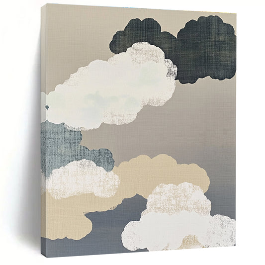 Clouds in Neutral Tones for Spa Retreat & Minimalist Nursery STSC1149