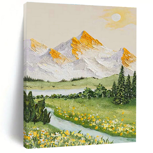 Pastoral Landscape Art for Country Inn Breakfast Nook & Garden Center DLZ1044