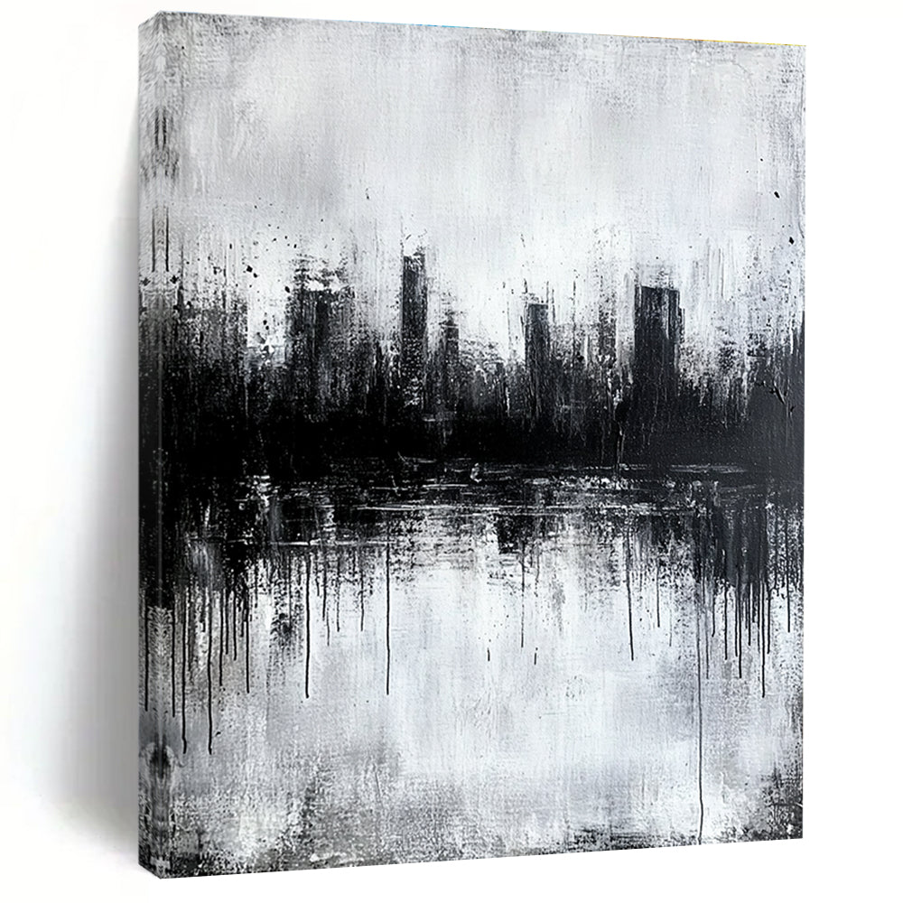 Dramatic Urban Art for Industrial Loft & Art Exhibit STSC025