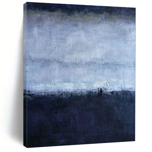 Misty Night Horizon Art for Nautical - Inspired Home Office & Moody Art Gallery DLZ2263