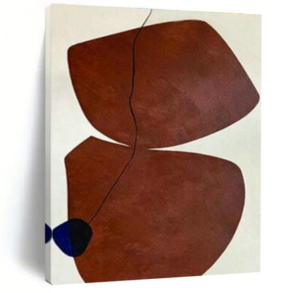 Organic Brown - White Art for Botanical Garden Café & Bedroom DLZ2019