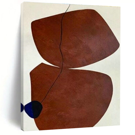 Organic Brown - White Art for Botanical Garden Café & Bedroom DLZ2019
